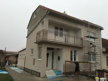 Zateplení a fasáda Újezd u Brna