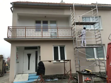 Zateplení a fasáda Újezd u Brna