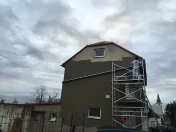 Zateplení a fasáda Újezd u Brna