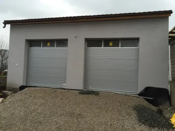 Stavba garáže Žatčany