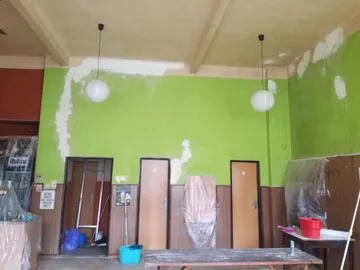 Malování interiéru restaurace Hostěrádky-Rešov