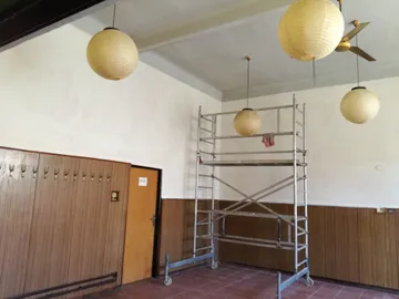 Malování interiéru restaurace Hostěrádky-Rešov