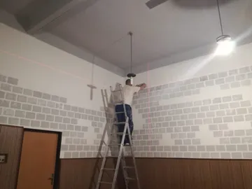 Malování interiéru restaurace Hostěrádky-Rešov